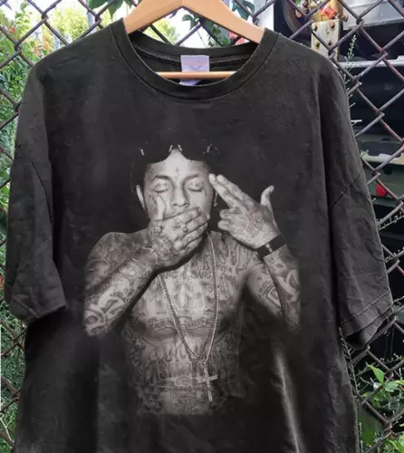 Vintage Lil Wayne Raper Shirt, Lil Wayne Bootleg Inspired Merch Gift