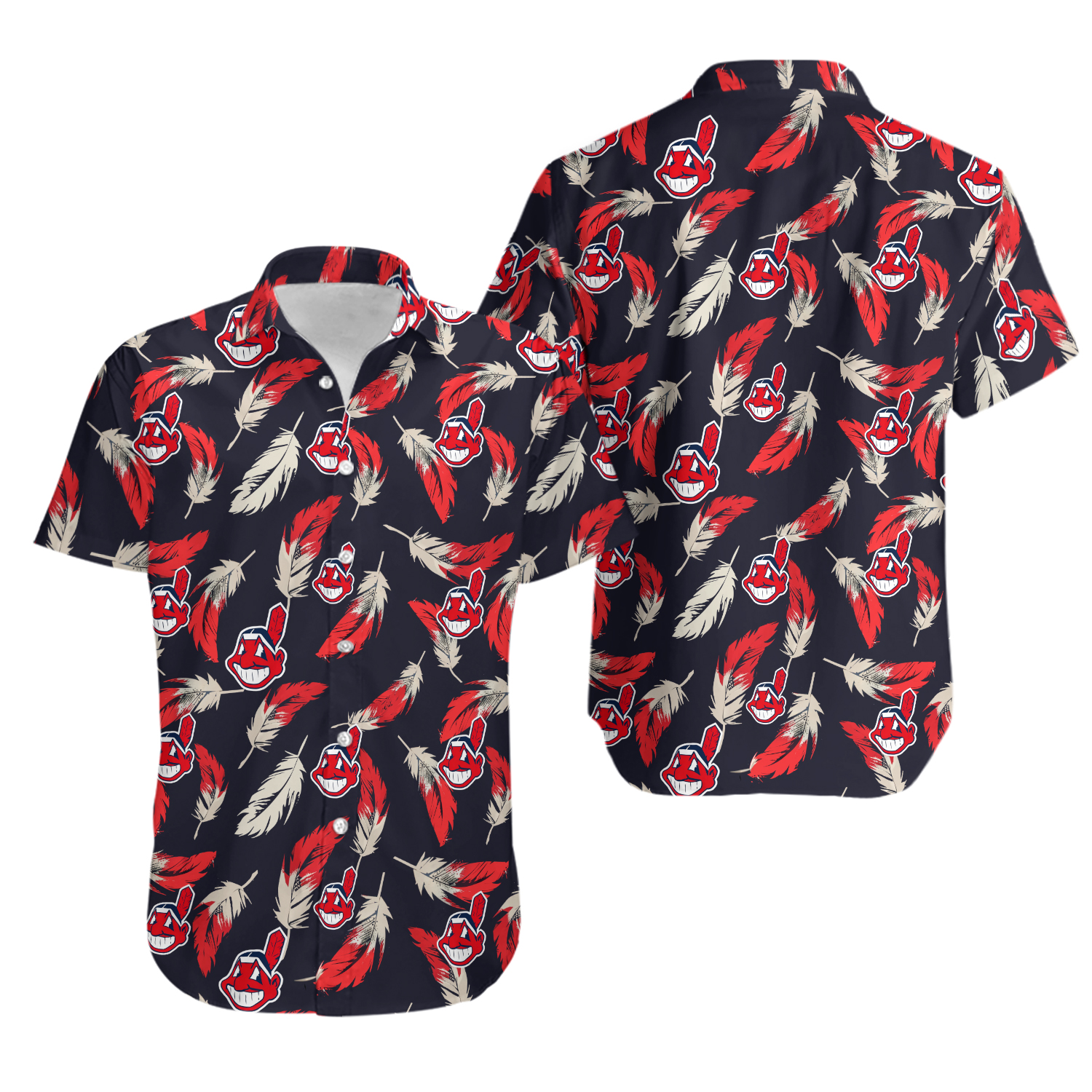 Cleveland team Guardian hawaiian shirt, indian, native american