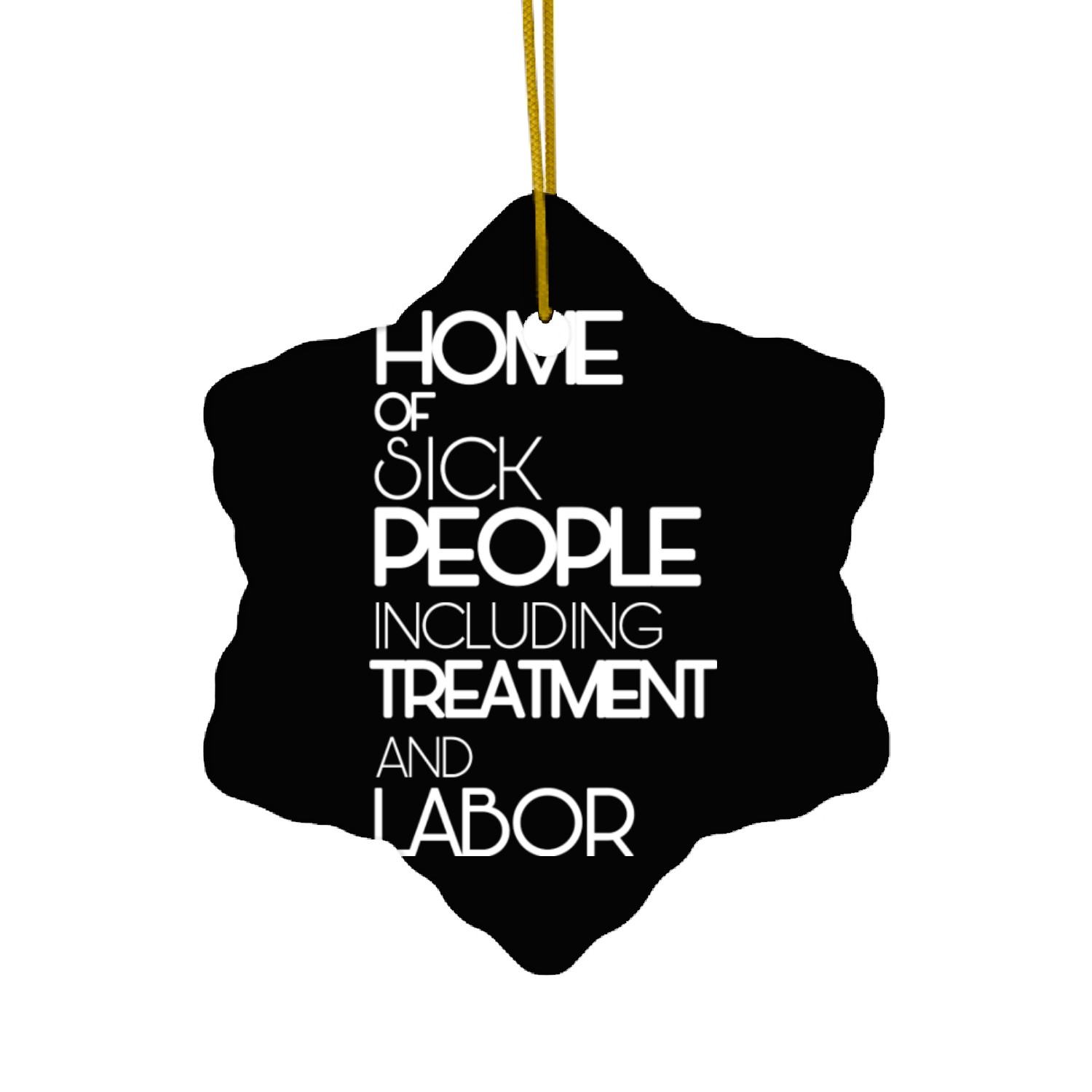 Best hospital design Ceramic Ornaments