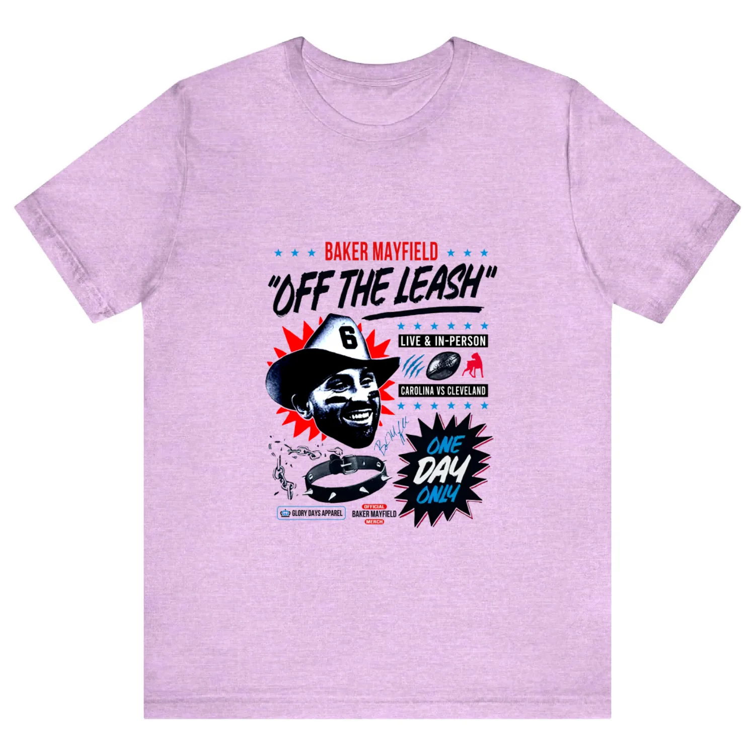 Baker Mayfield Shirt, Glory Days Shirt, Baker Mayfield Off The Leash Shirt