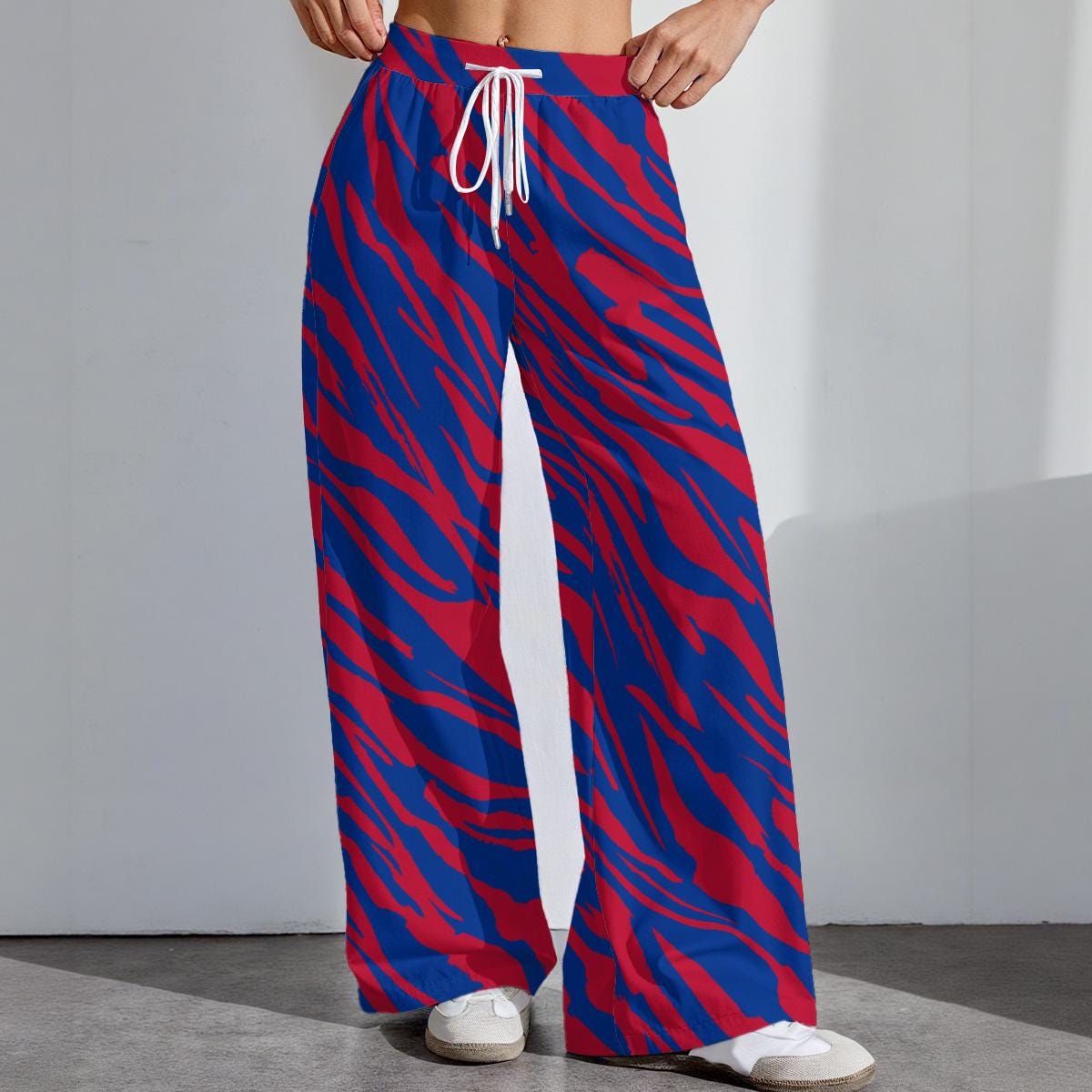 Buffalo Football Stretch Pants, Women's Game Day Leggings, Tailgate Outfit, Cute Football Trousers