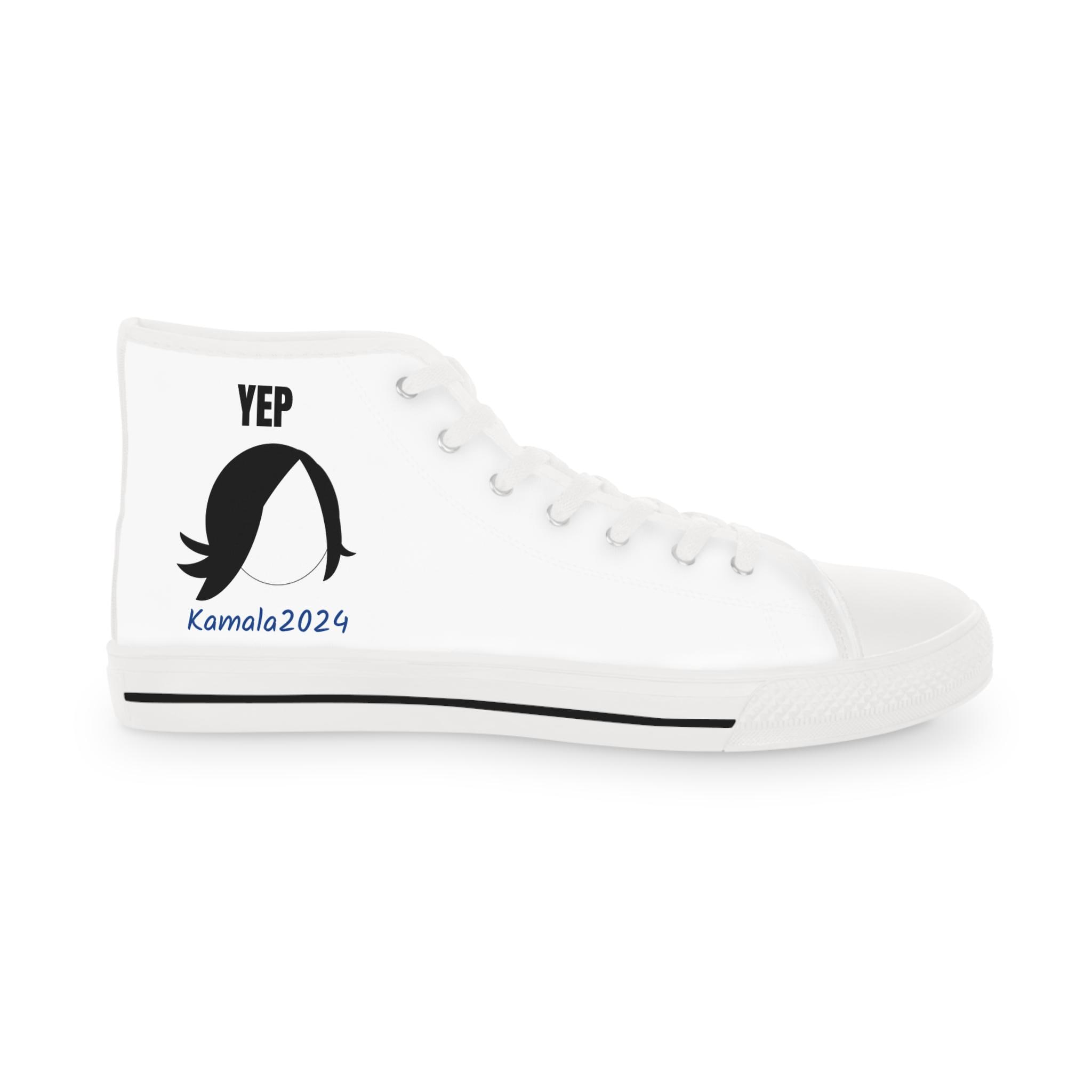 Kamala 2024 Yep-Nope Men's High Top Sneakers
