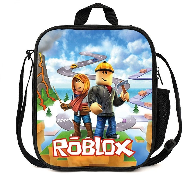 Roblox Kids Lunch Bag, School Picnic Bag