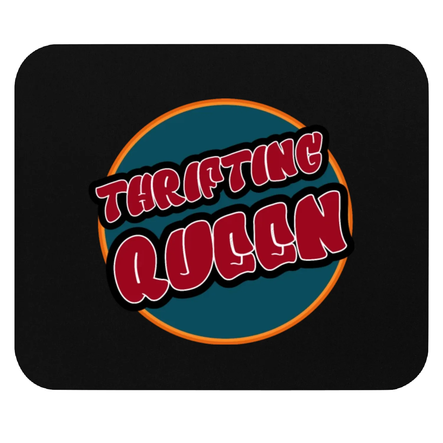 Thrifting Queen fall Mouse Pads
