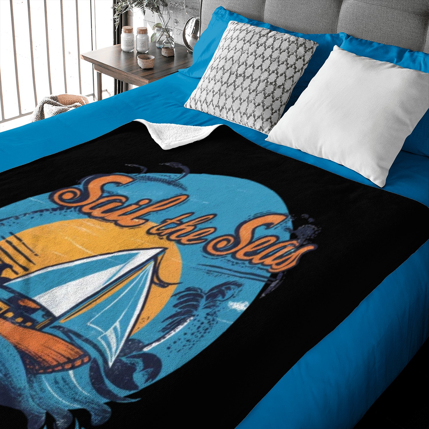 Sail the Seas Baby Blankets