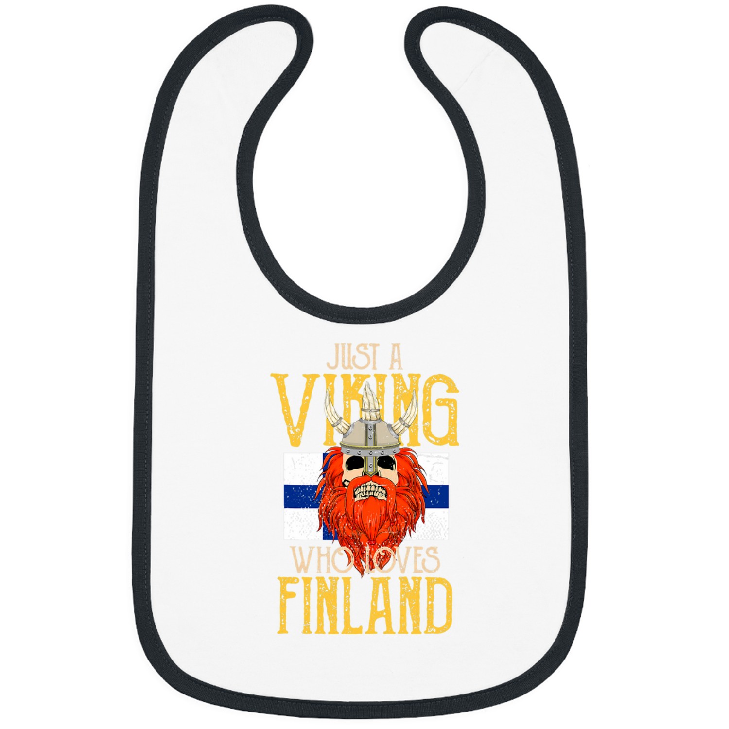 Finn Viking Finnish Sisu Just A Viking Who Loves Finland Bibs