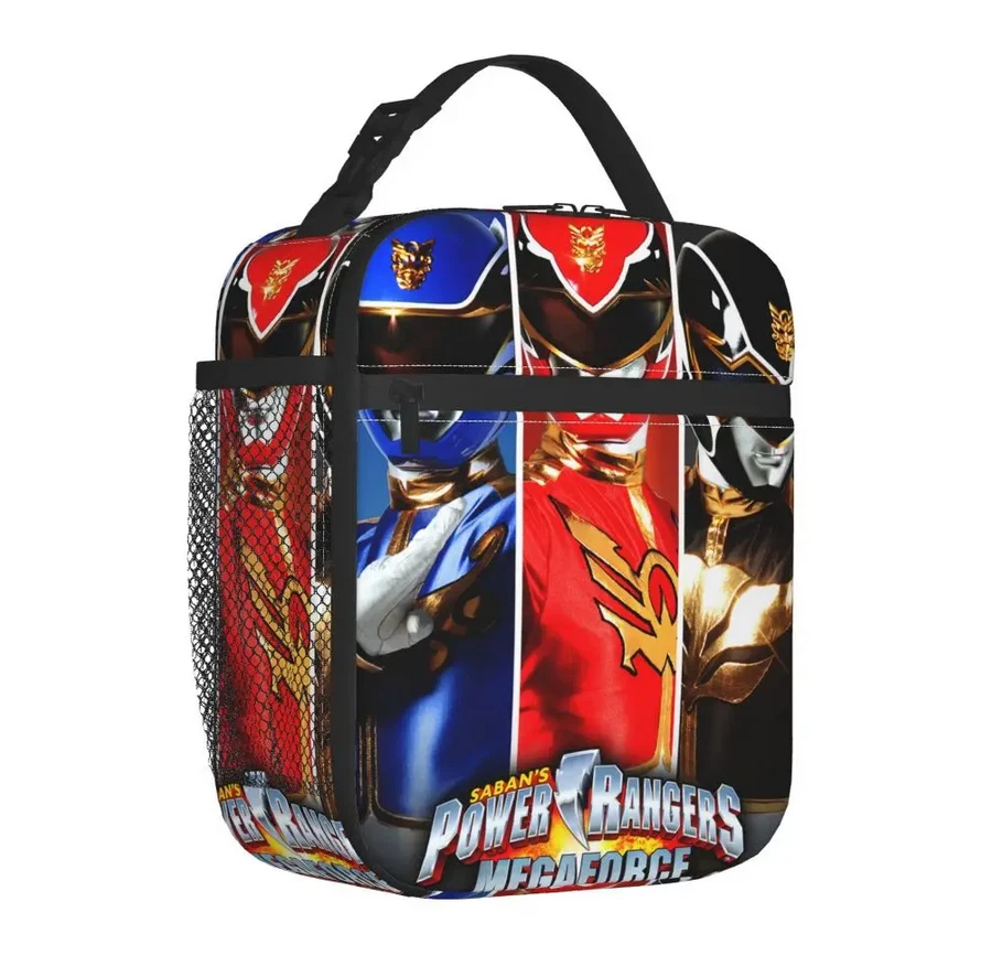 Mighty Morphin Power Rangers Kid Lunch Bag, Travel Picnic Bag Gift