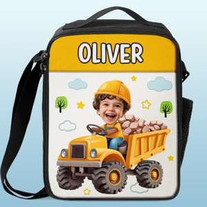 Custom Photo Kids Lunch Bag - Personalized Back To School Gifts For Kids