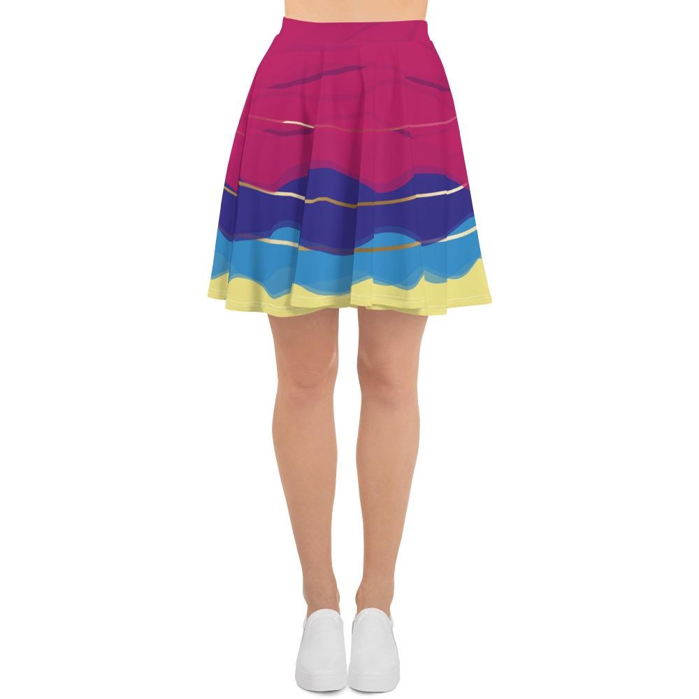 Celebrate Happy 70th Anniversary Skater Skirt