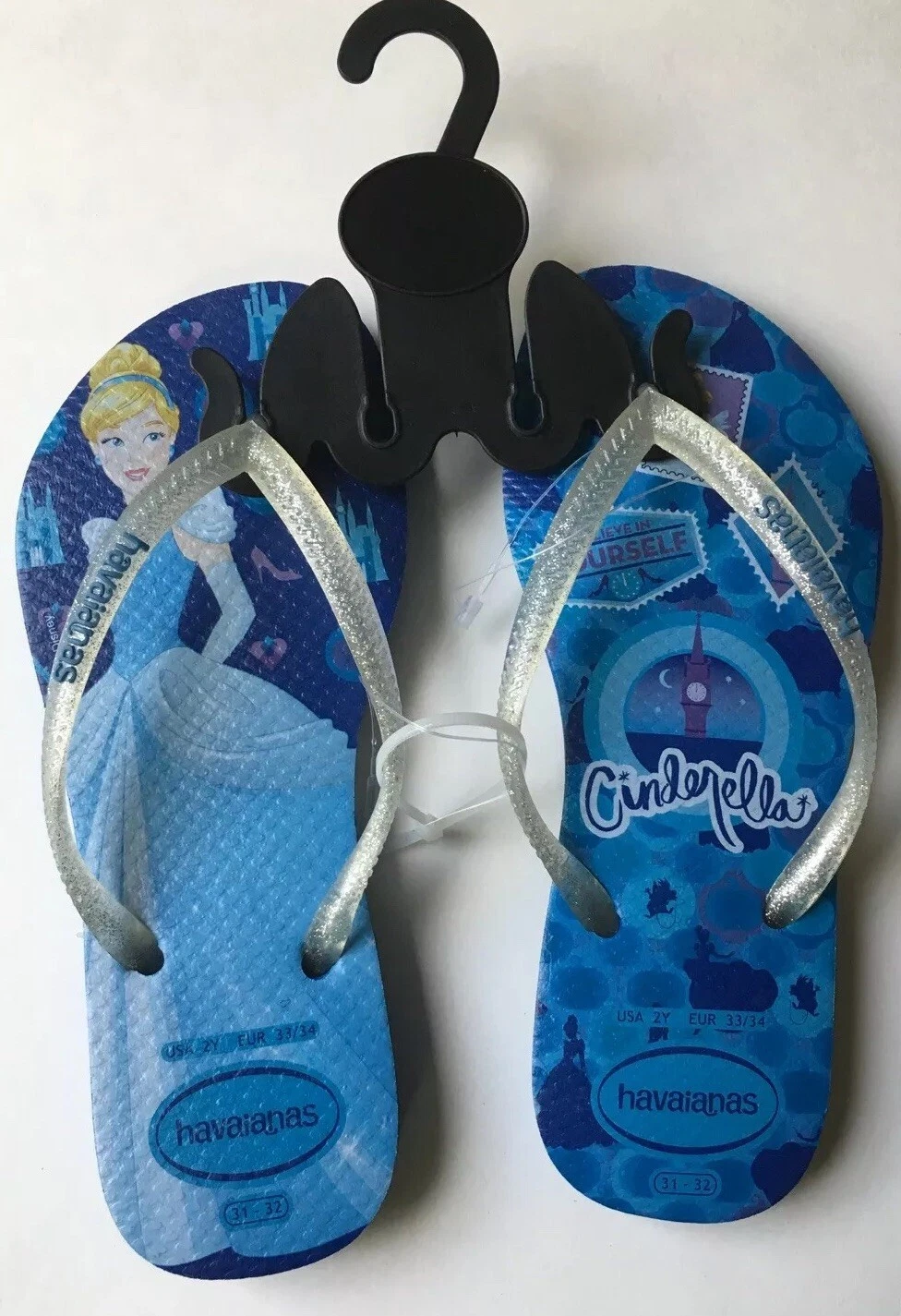 Havaianas Cinde Blue Star Size 2Y Girls Flip Flop