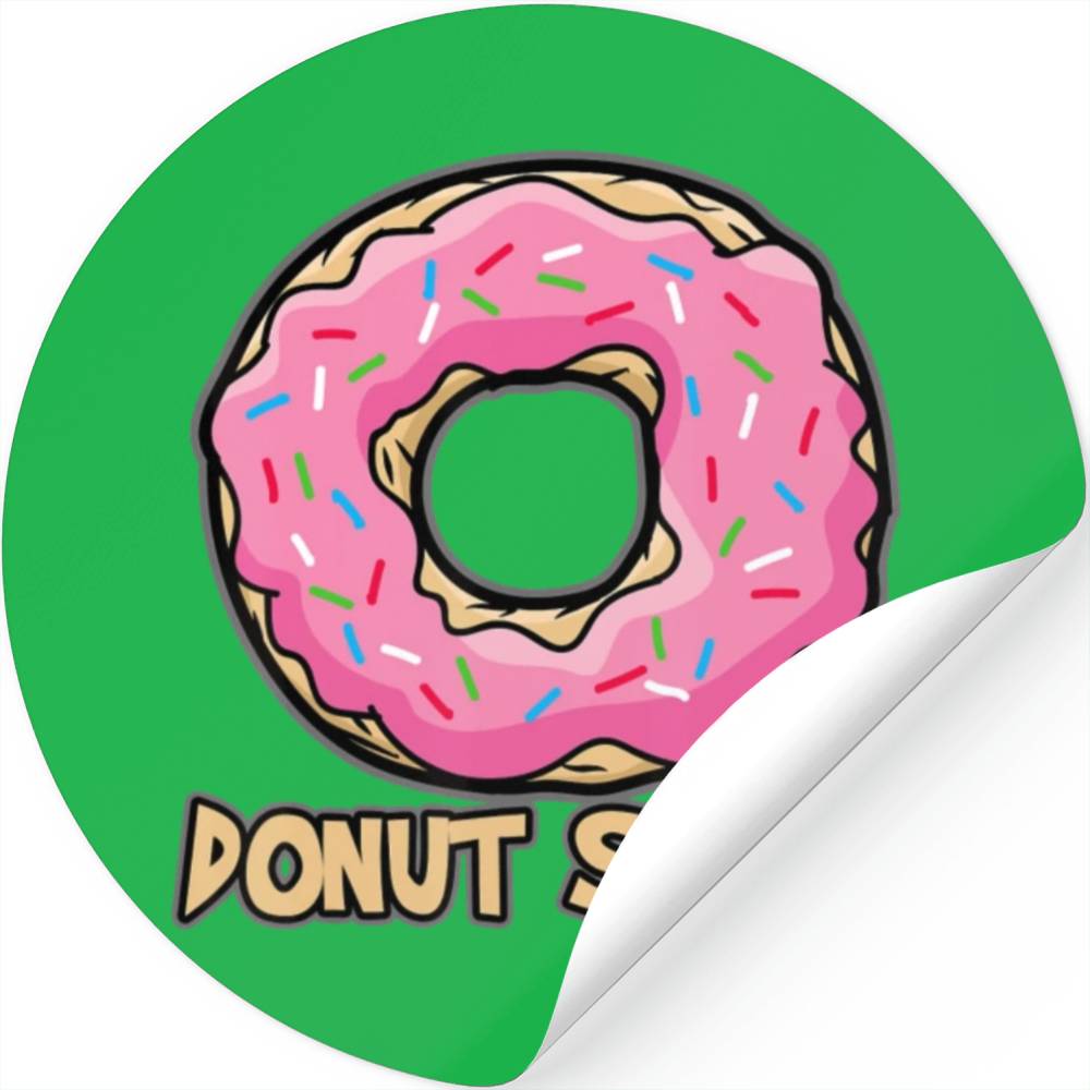 Donut Squad Funny Tasty Lover Fast Food Cafe Stickers