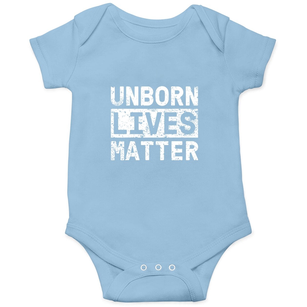 Unborn Lives Matter Gift Cool Anti Abortion Advocate Baby Bodysuit