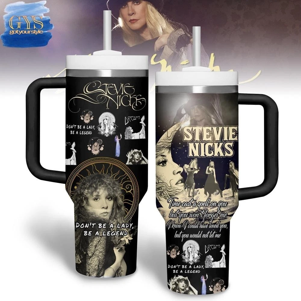 Stevie Nicks Lady Limited Edition 40 oz Tumbler with Handle