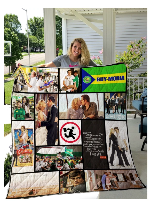 Chuck Quilt Blanket Perfect Gift For Fans