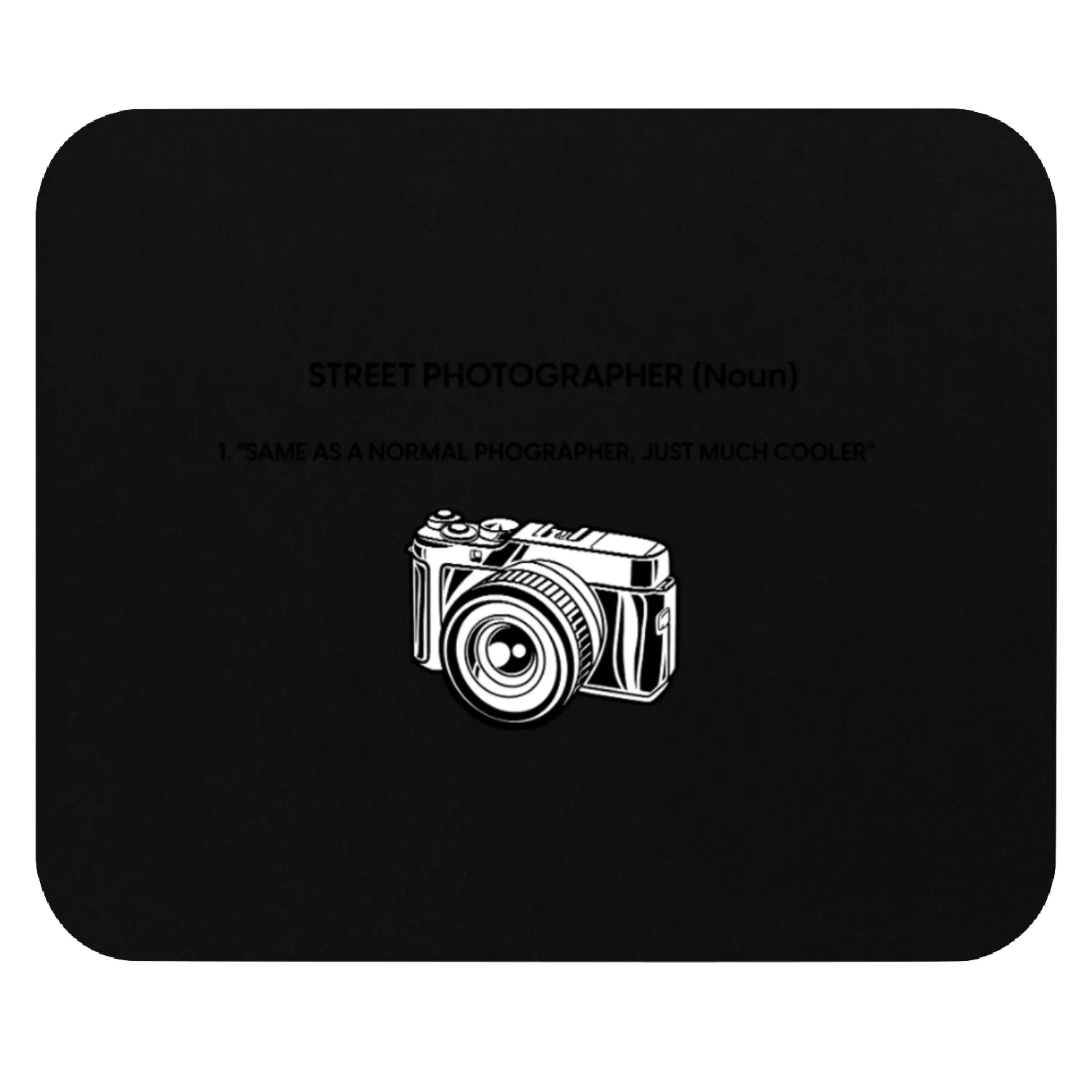 Street Photographer Mouse Pads