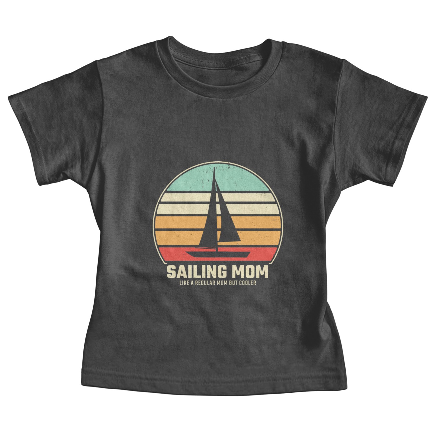 Sailing Mom Sail Boat Baby Tees
