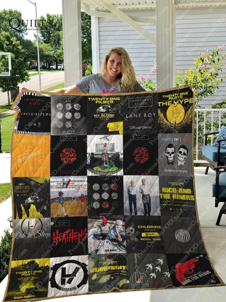 Pilotss band Albums For Fans Version Quilt Blanket, Gift For Fans