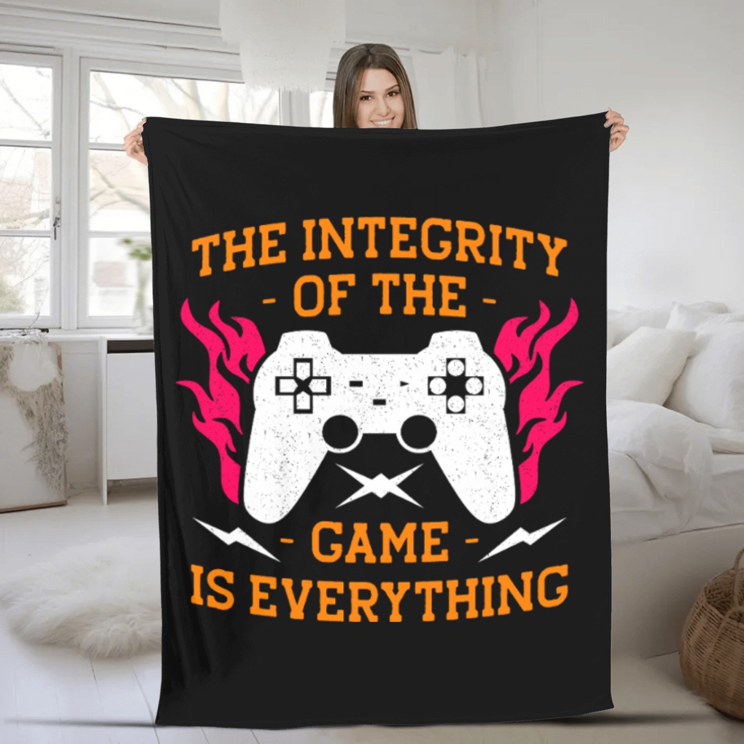 Integrity of the Game is Everything Fleece Blankets