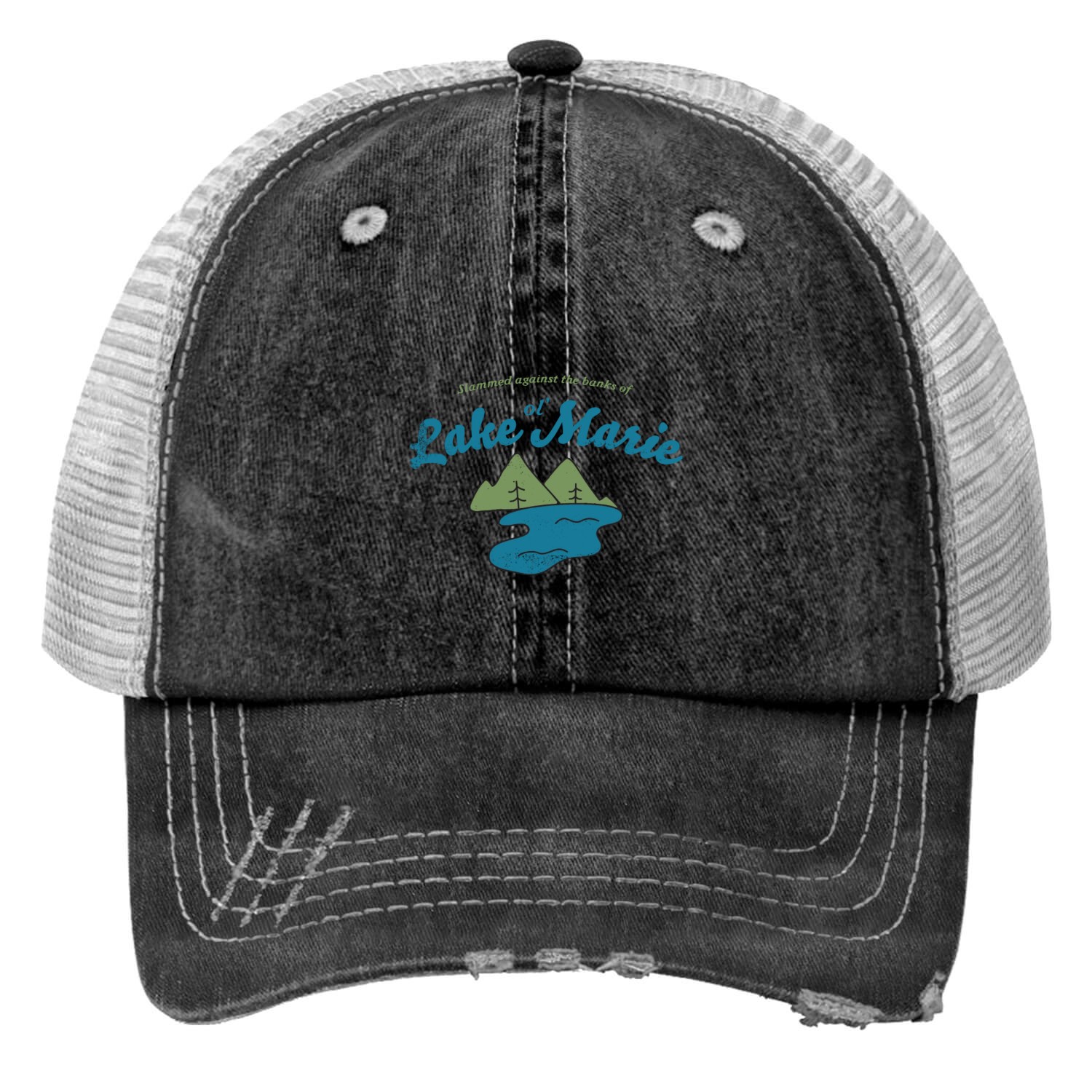 John Prine Lake Marie Folk Music Trucker Hats