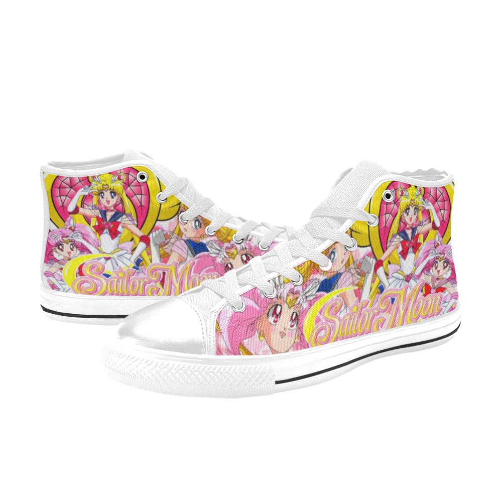 Cute Anime High Tops Sneakers, Birthday Gift for Fan