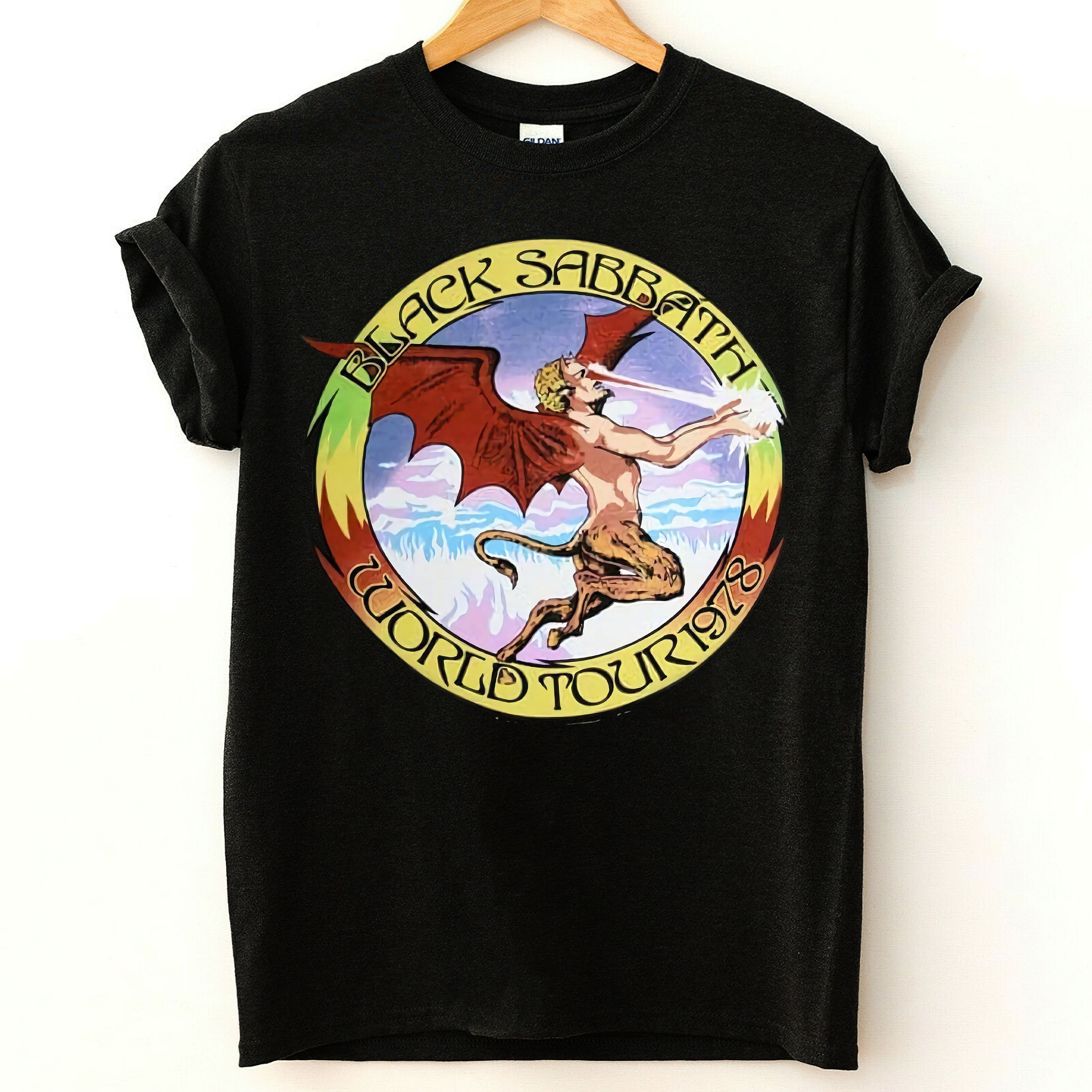 Black Sabbath 1978 World Tour T-Shirt, Never Say Die! Tour