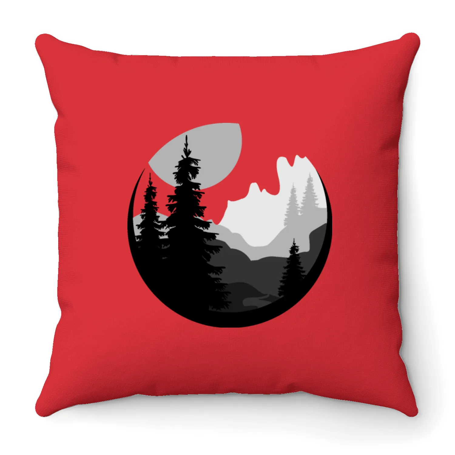 Beautiful Nature Landscape Throw Pillows