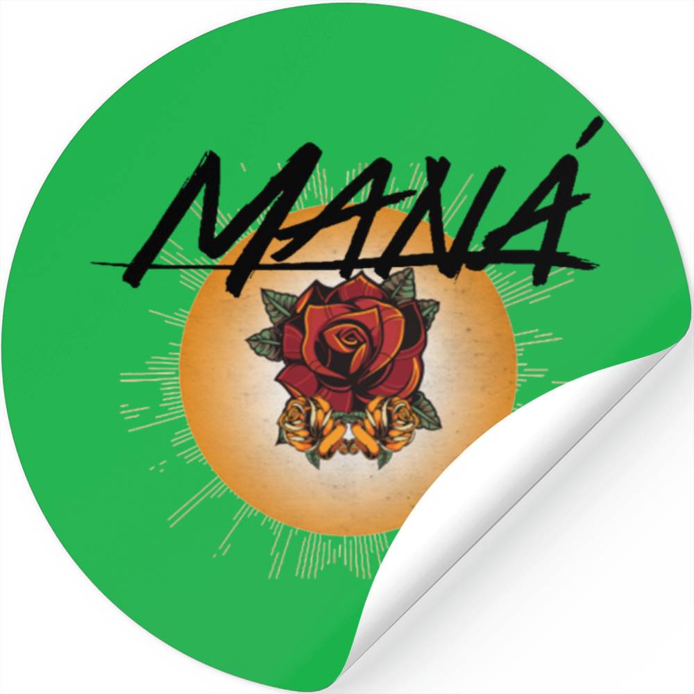 Mana Rayando El Sol Logo Stickers