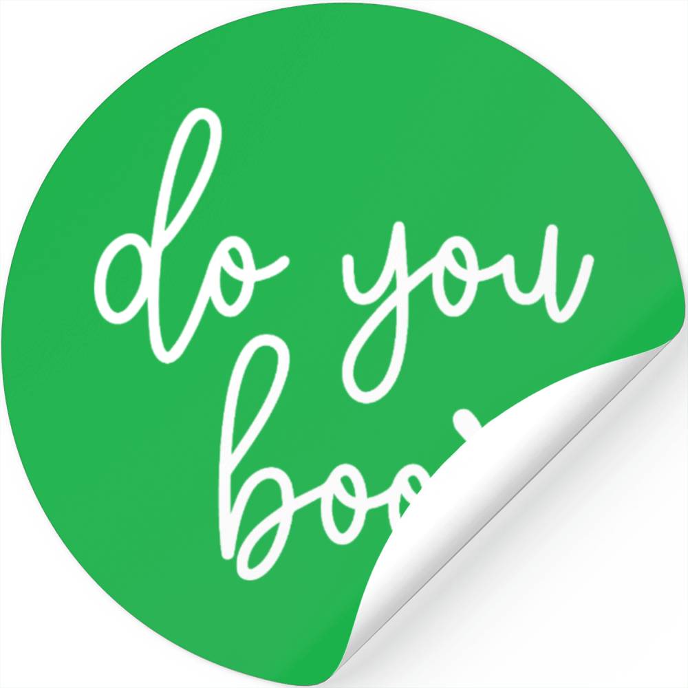 Do You Boo Inspirational Quote With Heart Stickers