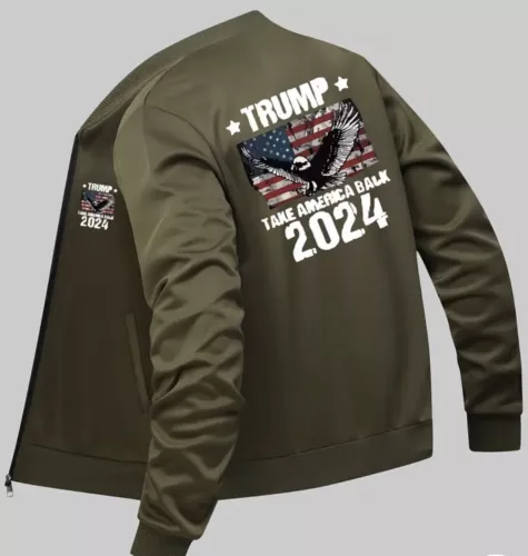 Trump 2024 Bomber Jacket