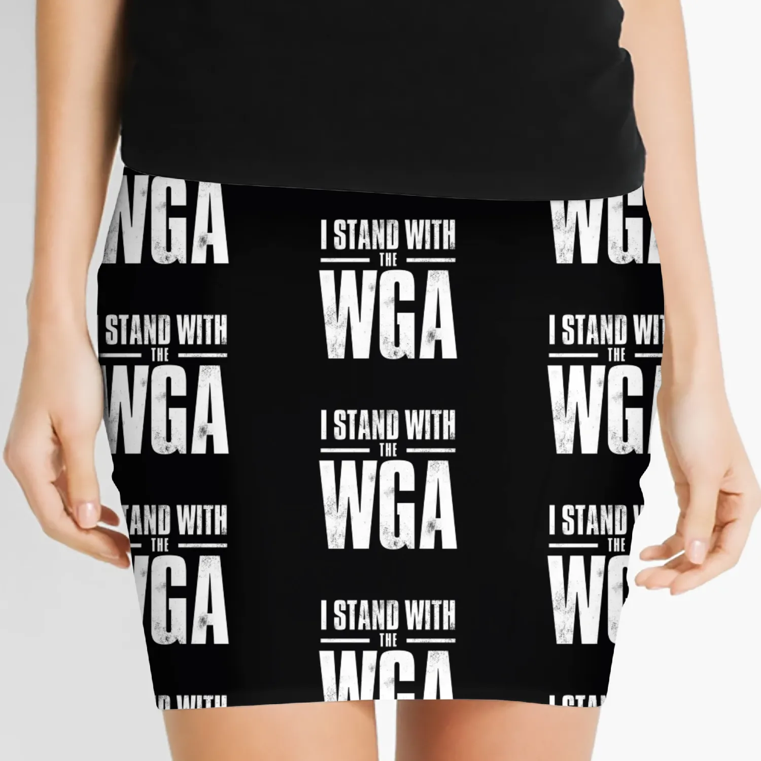 Writers Guild Of America On Women's Mini Skirts
