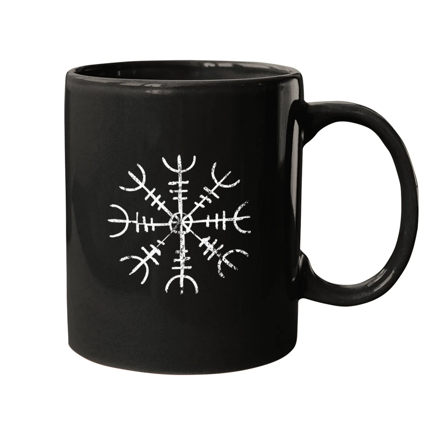 Viking compass Vegvisir Nordic mythology Mugs