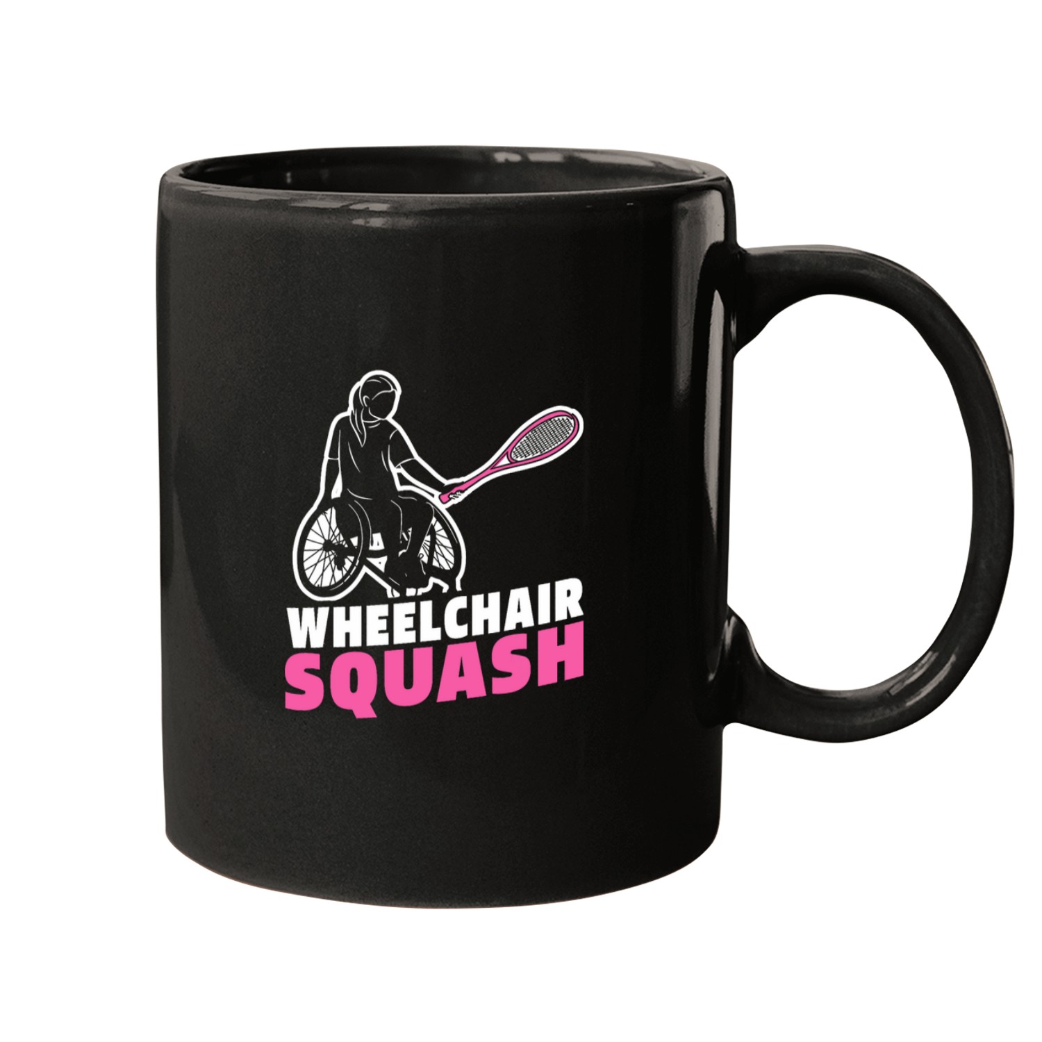 Squash Wheelchair Indoor Sport Racket Squash Mugs