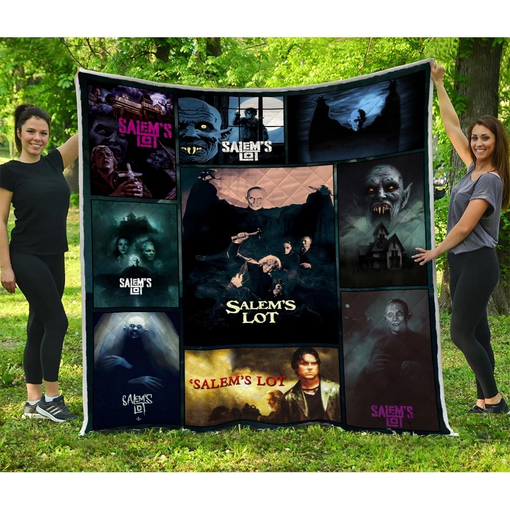 Salem’S Lot Quilts, Stephen King Horror Movie Quilt Blanket Halloween