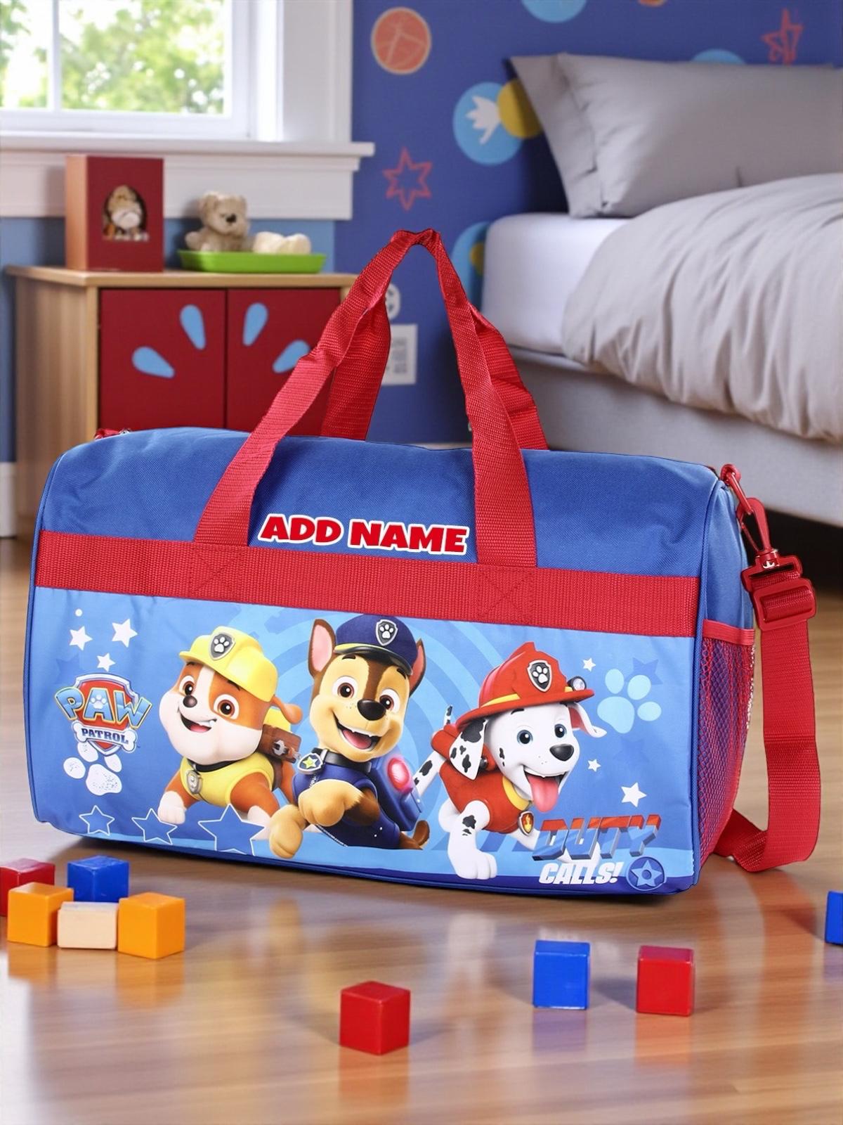 Personalized Kids Character Travel Duffel Bag - Paw Patrol