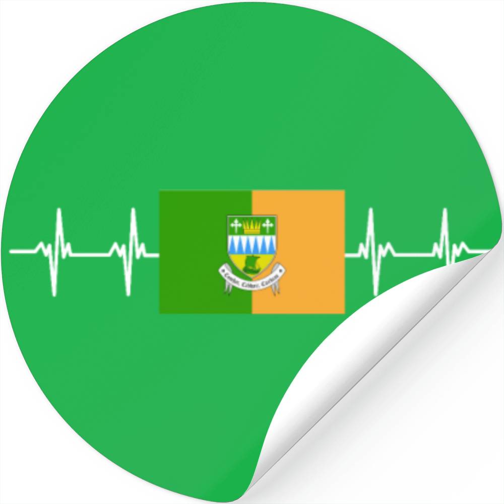 Irish Ireland Kerry Flag Stickers