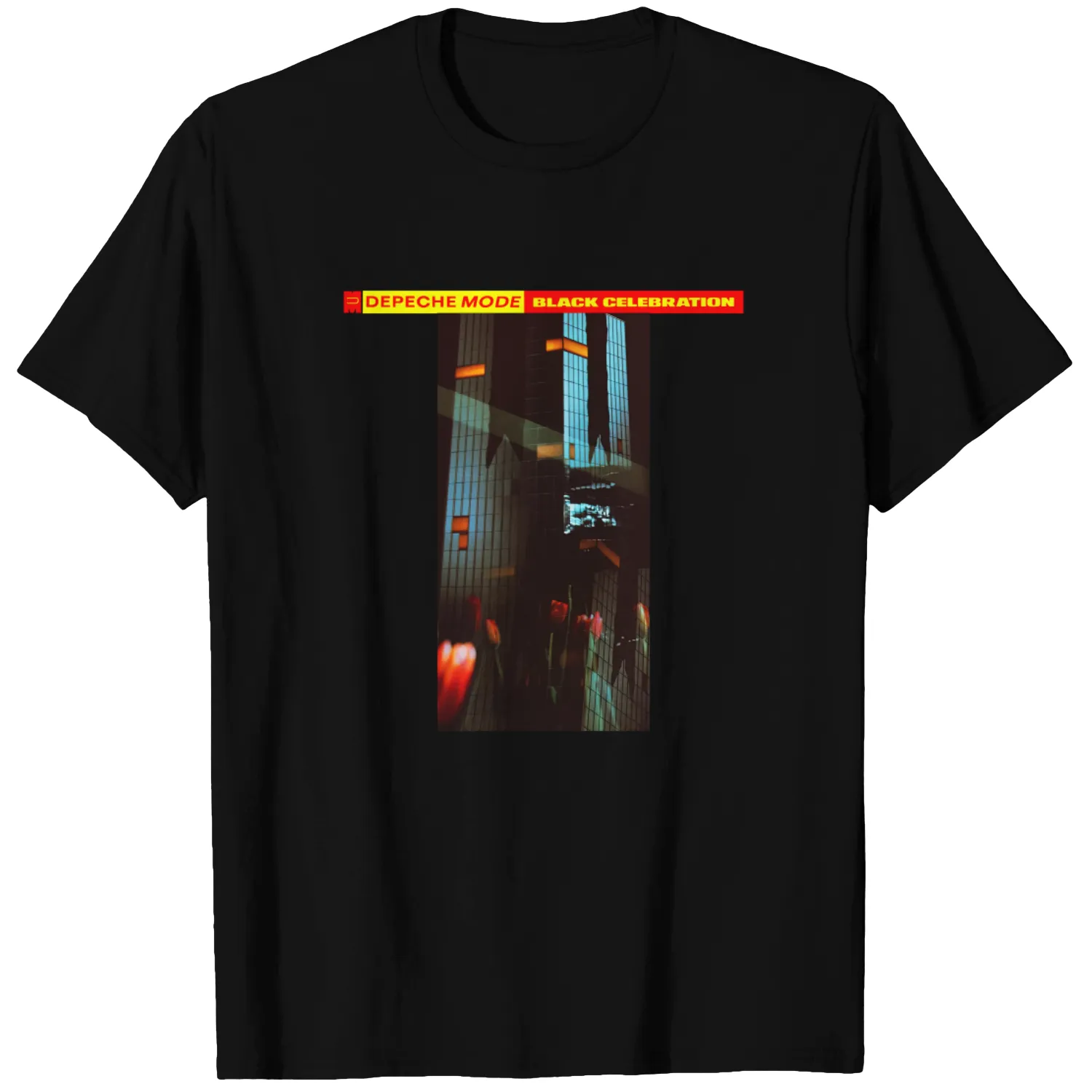Depeche Mode T-Shirt, Depeche Mode Black Celebration Album T-shirt