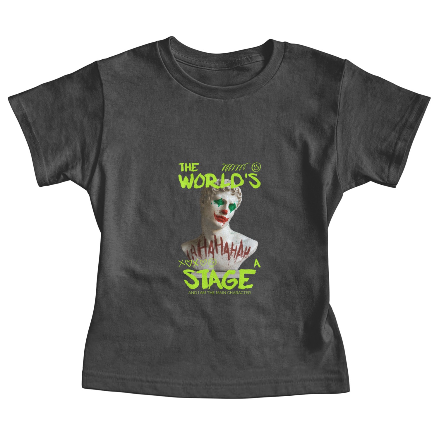 World's Stage | Witty | Smile Guaranteed Baby Tees