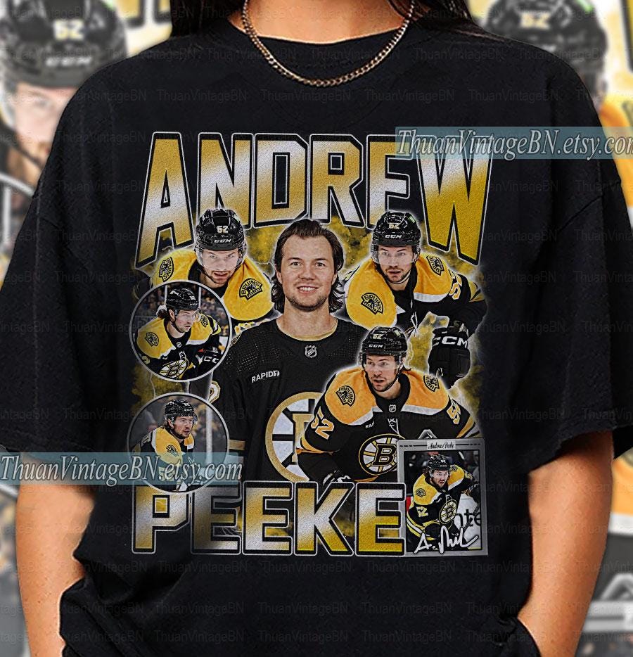 Andrew Peeke shirt, Boston Hockey Shirt, Hockey Fan Shirt, Peeke t-shirt, Hockey player tshirt