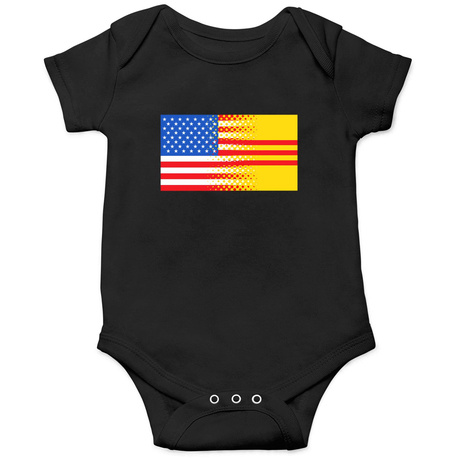 Vietnamese American South Vietnam Flag Onesies