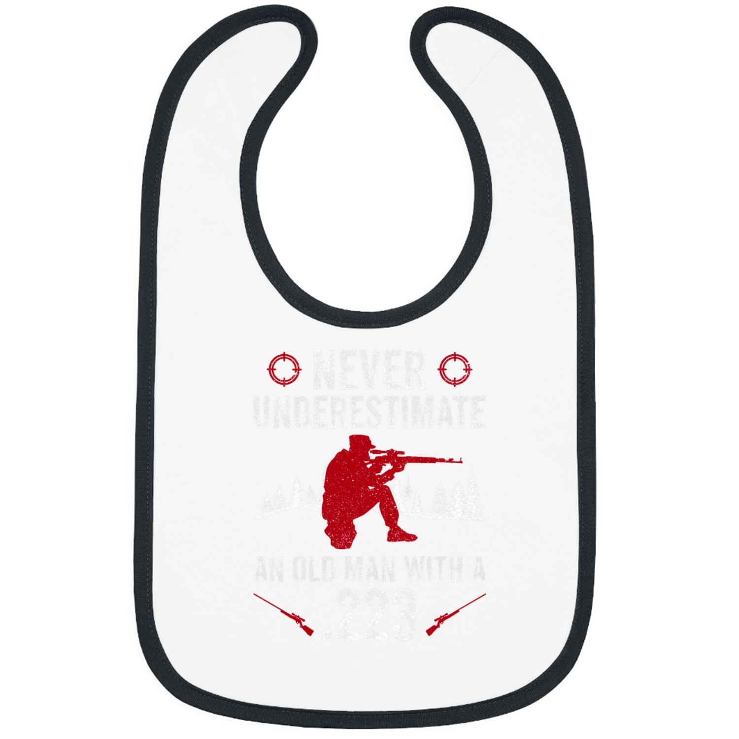 Hog Hunting Grandpa Design For Hog And Boar Exterminator Bibs