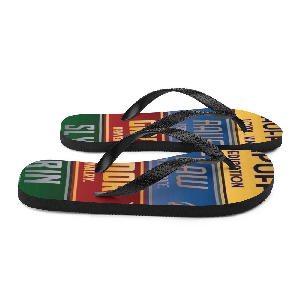 Wizarding Houses Flip-Flops