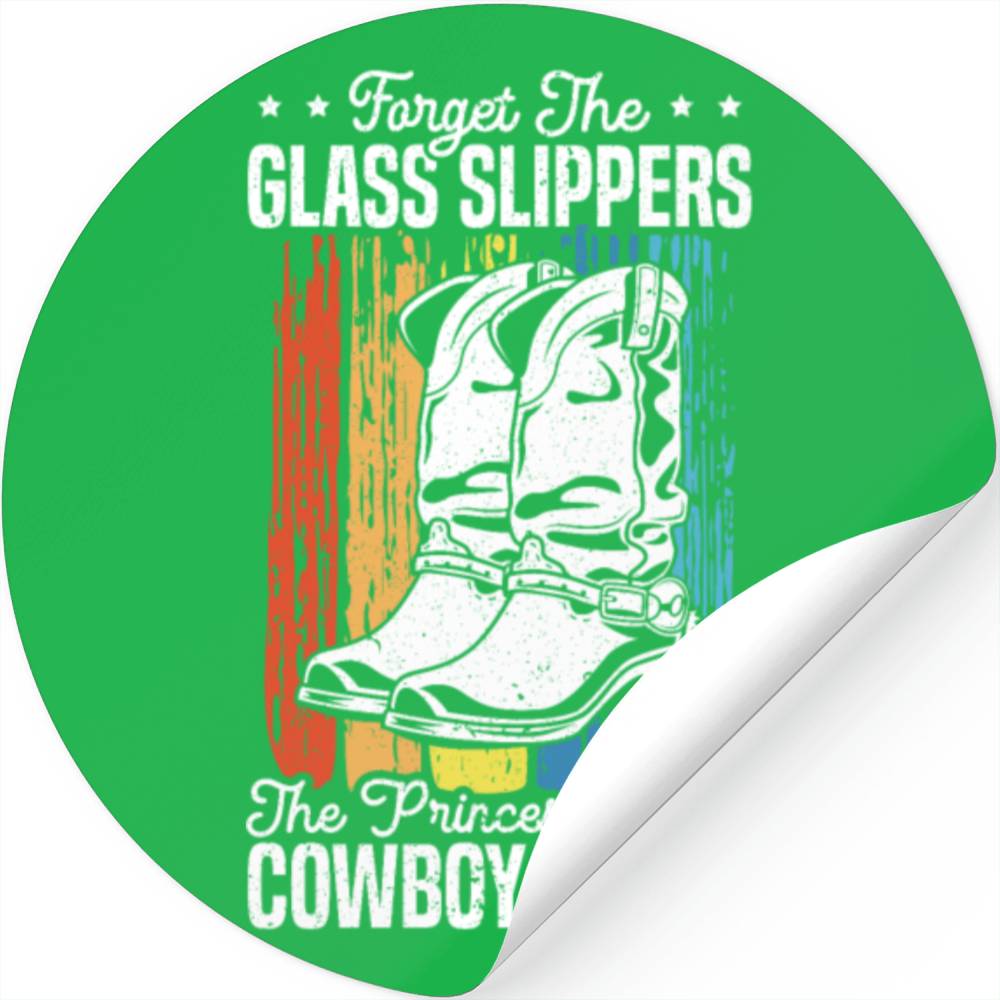 This Princess Wear Cowboy Boots Cowgirl Lover Stickers