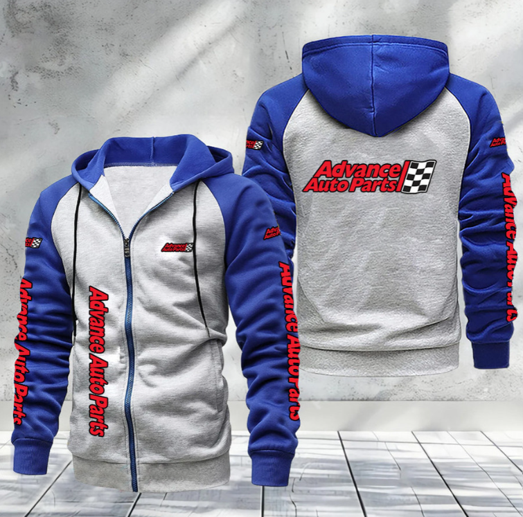 ADVANCE AUTO Raglan Full Zip Hoodies