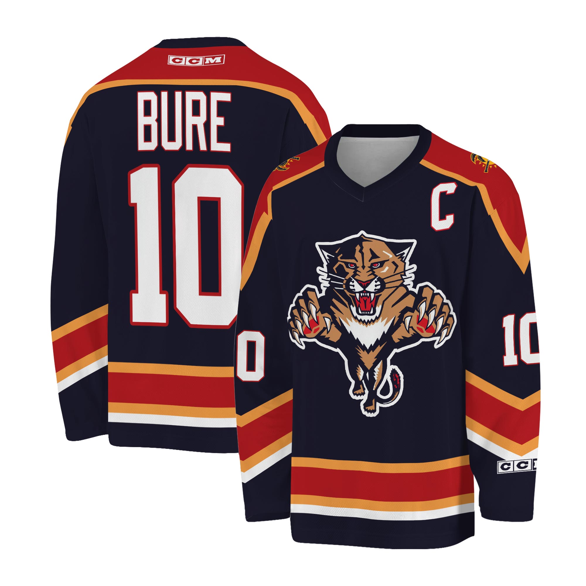 Pavel Bure Florida Panthers Navy Alternate Hockey Jersey