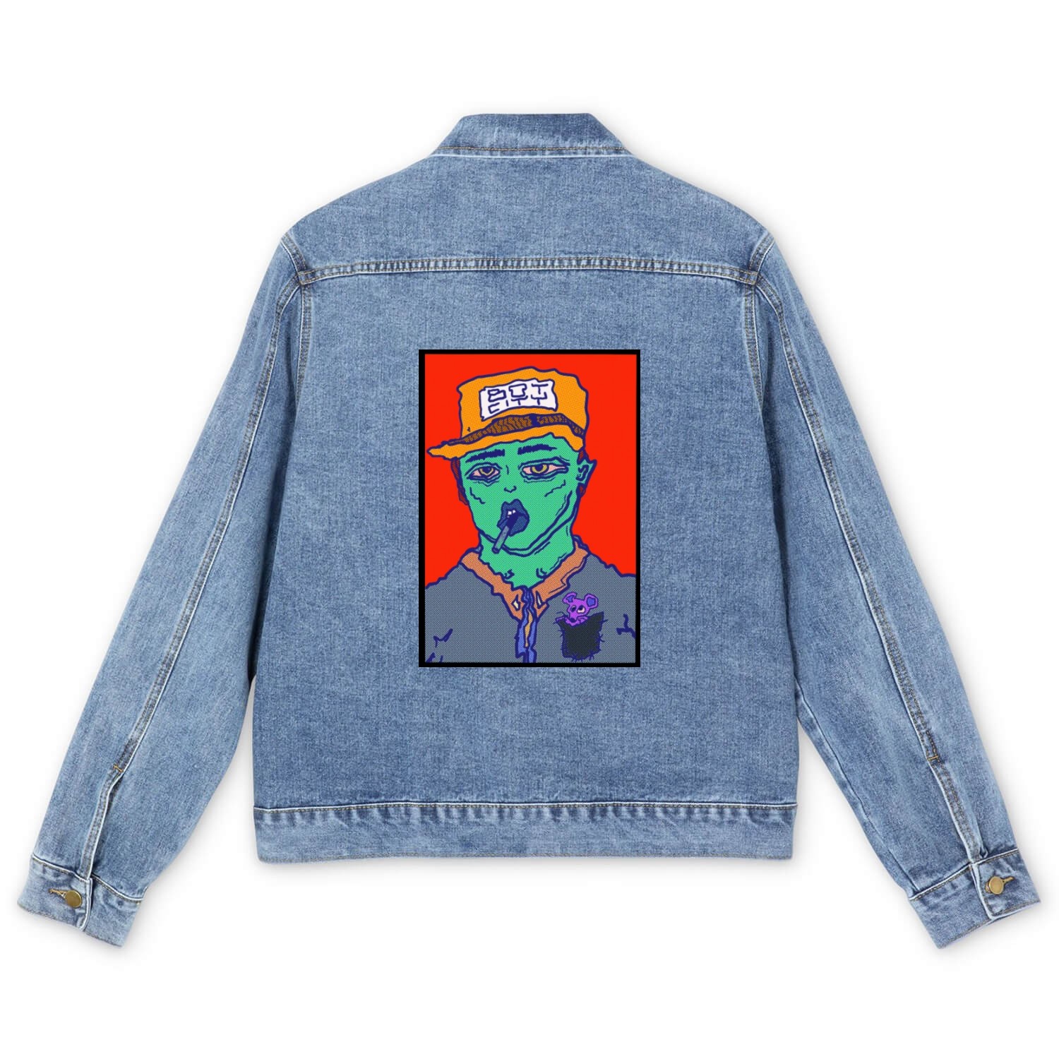 SMOL BOI Men's Denim Jackets