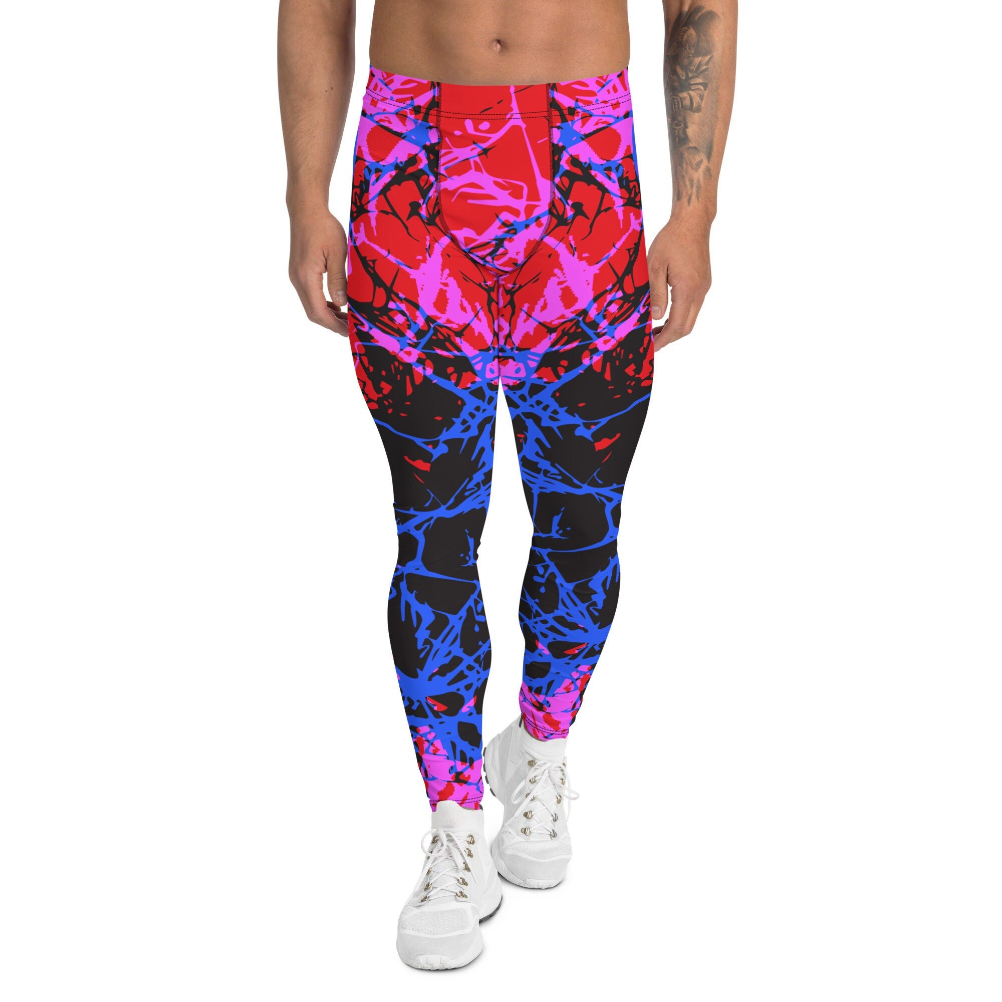 Clathrus Abstract Men's Leggings