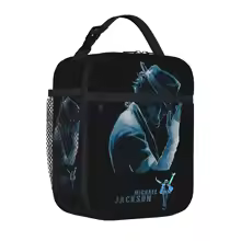 Michael Jackson King Of Pop Dance Singer Thermal Lunch Bag
