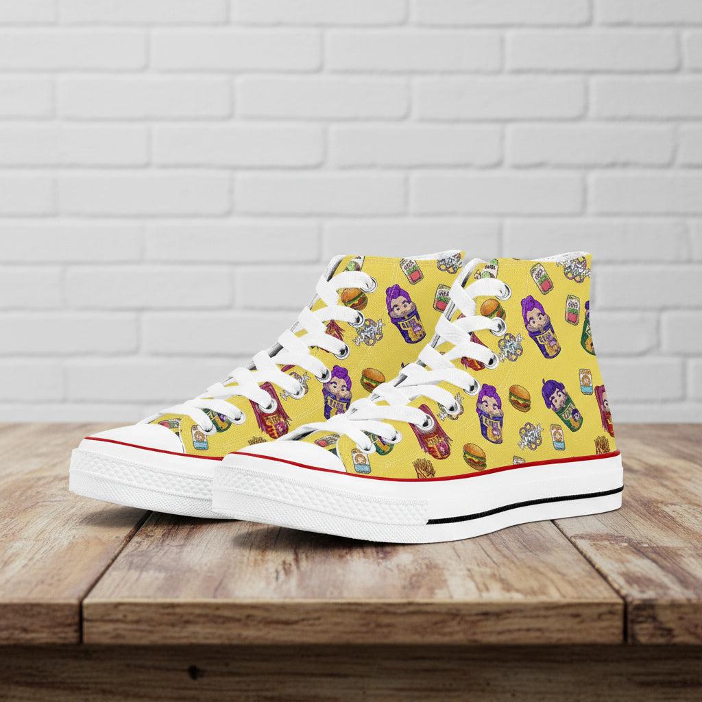 K-Pop Demon Hunters Ramen | Kids & Youth Adult High Top Sneakers