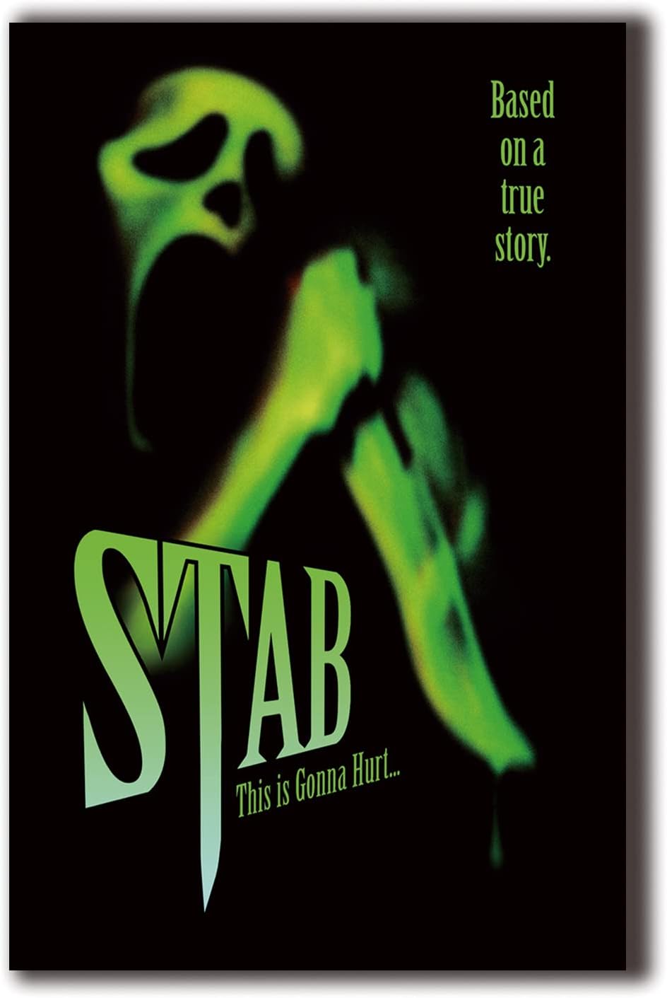 Stab Movie Poster Wall Art Canvas Frameless Home Decor