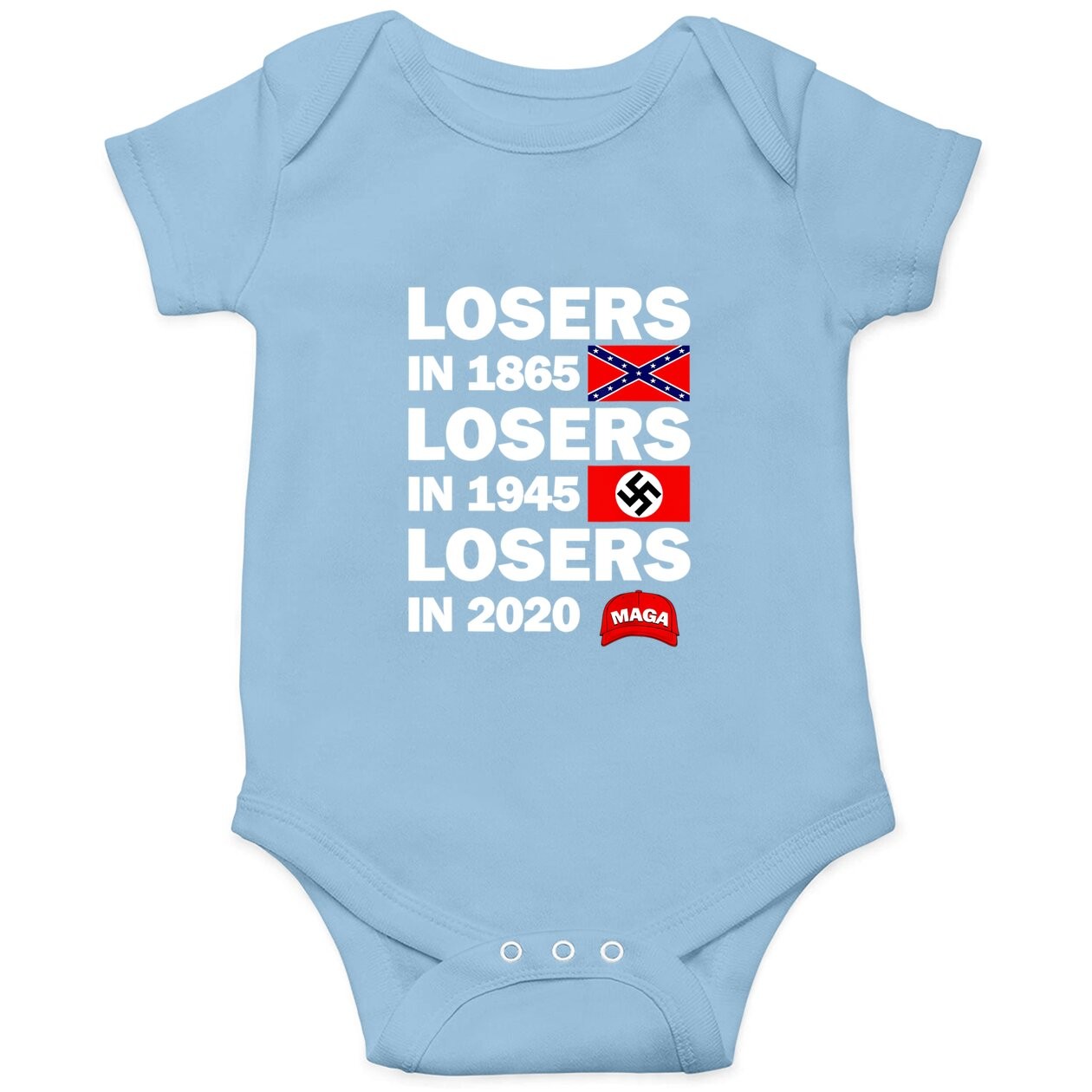 George Clooney Losers In 1865 Baby Bodysuit